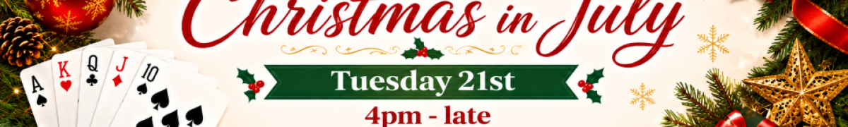 Join us for Christmas in July